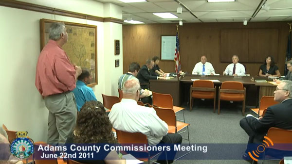 Commissioners Meeting – June 22nd 2011
