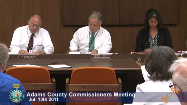 Commissioners Meeting – July 13th 2011