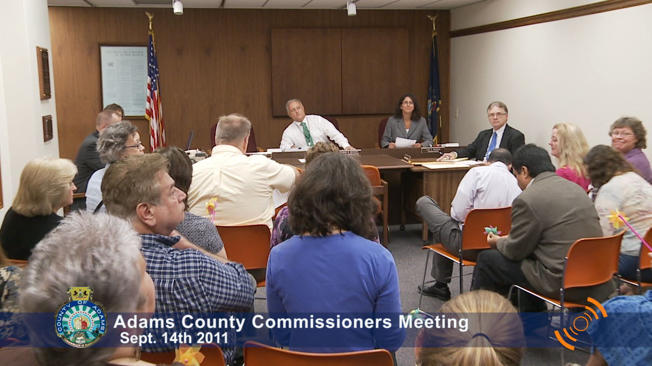 County Commissioners Meeting – Sept. 14th 2011
