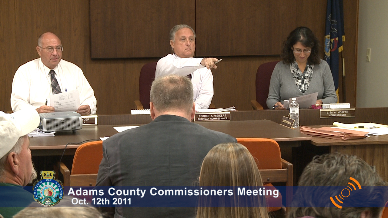 County Commissioners Meeting – Oct. 12th 2011