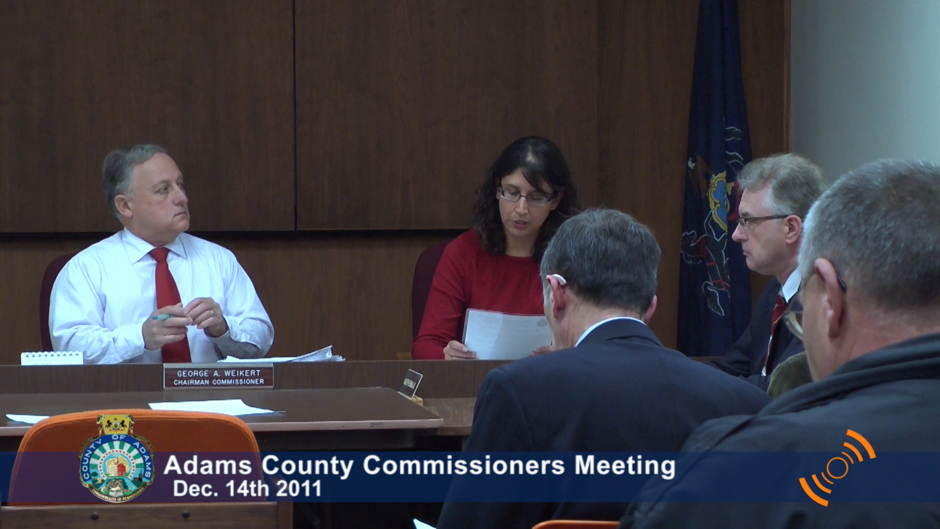 Commissioners Meeting – Dec. 14th 2011