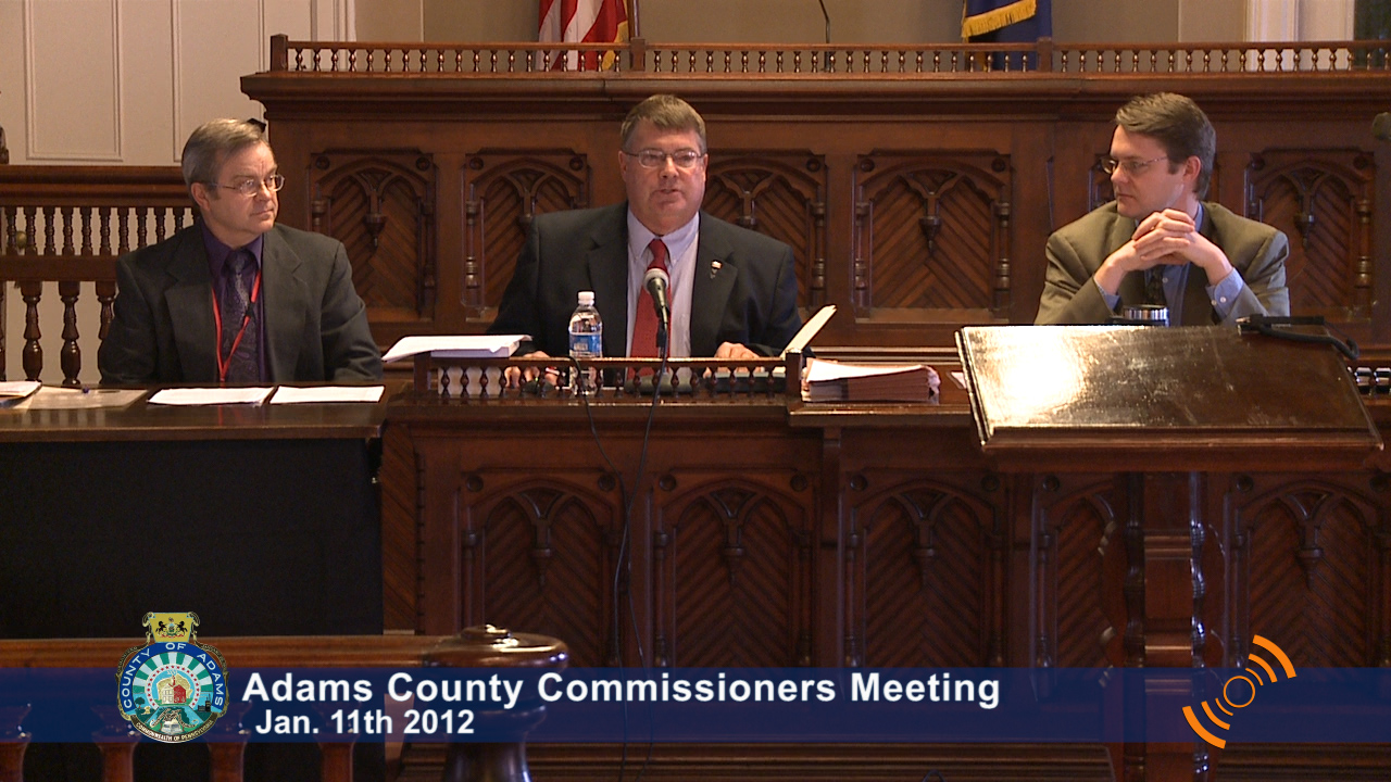 Commissioners Meeting – Jan. 11th 2012