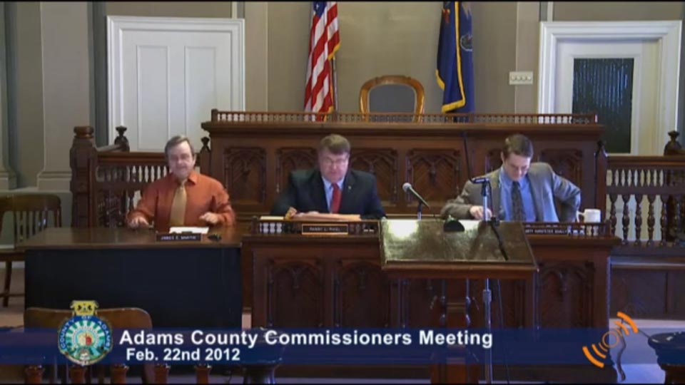 County Commissioners Meeting – Feb. 22nd 2012