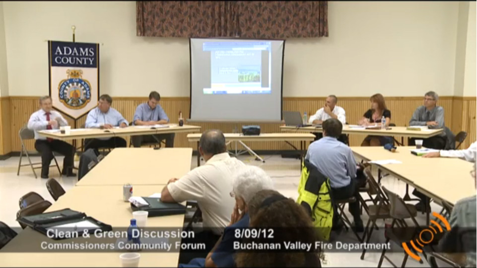 County Commissioners Forum – Clean & Green