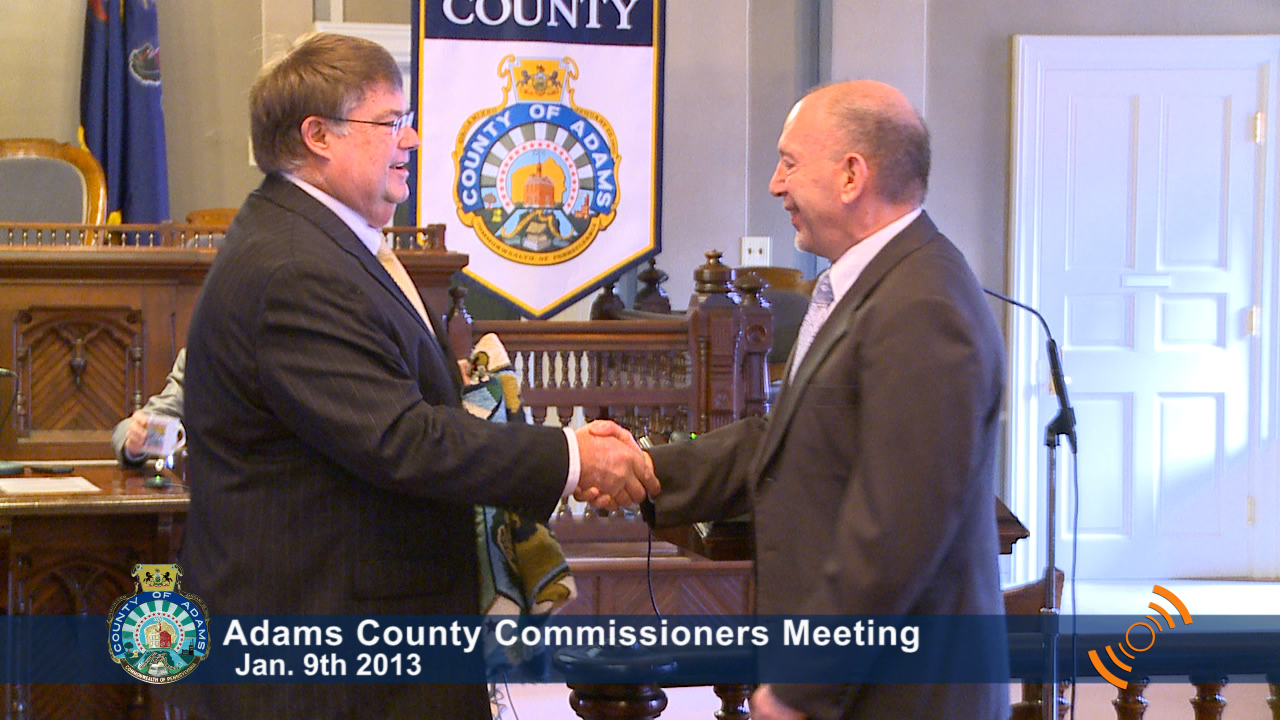 Commissioners Meeting – January 9th, 2013