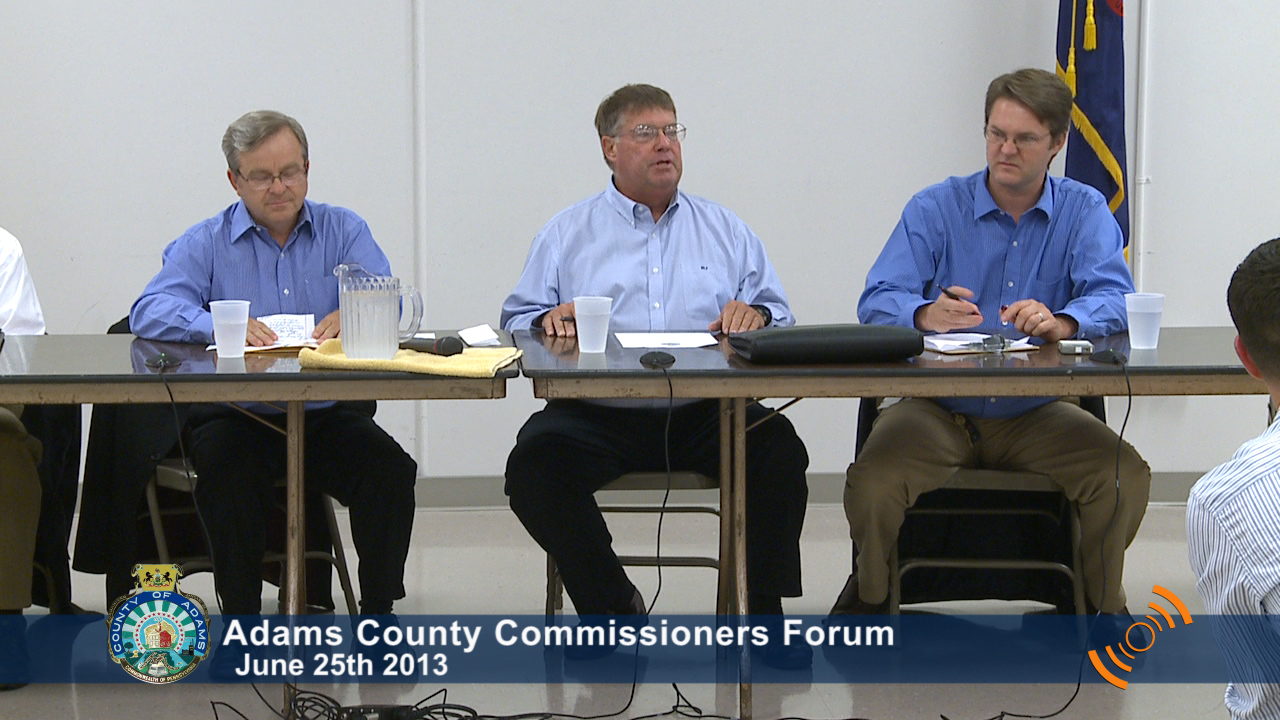 Adams County Commissioners Forum 6/25/2013
