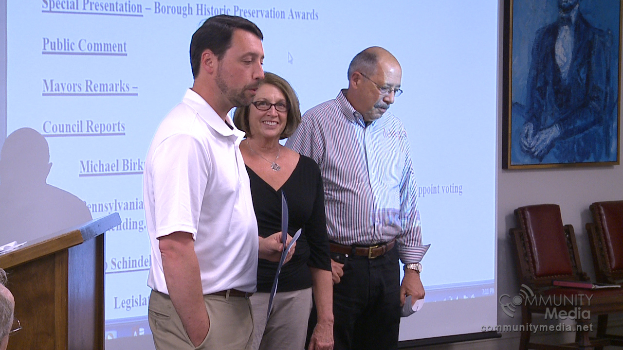 Gettysburg Borough Council – May 11th 2015