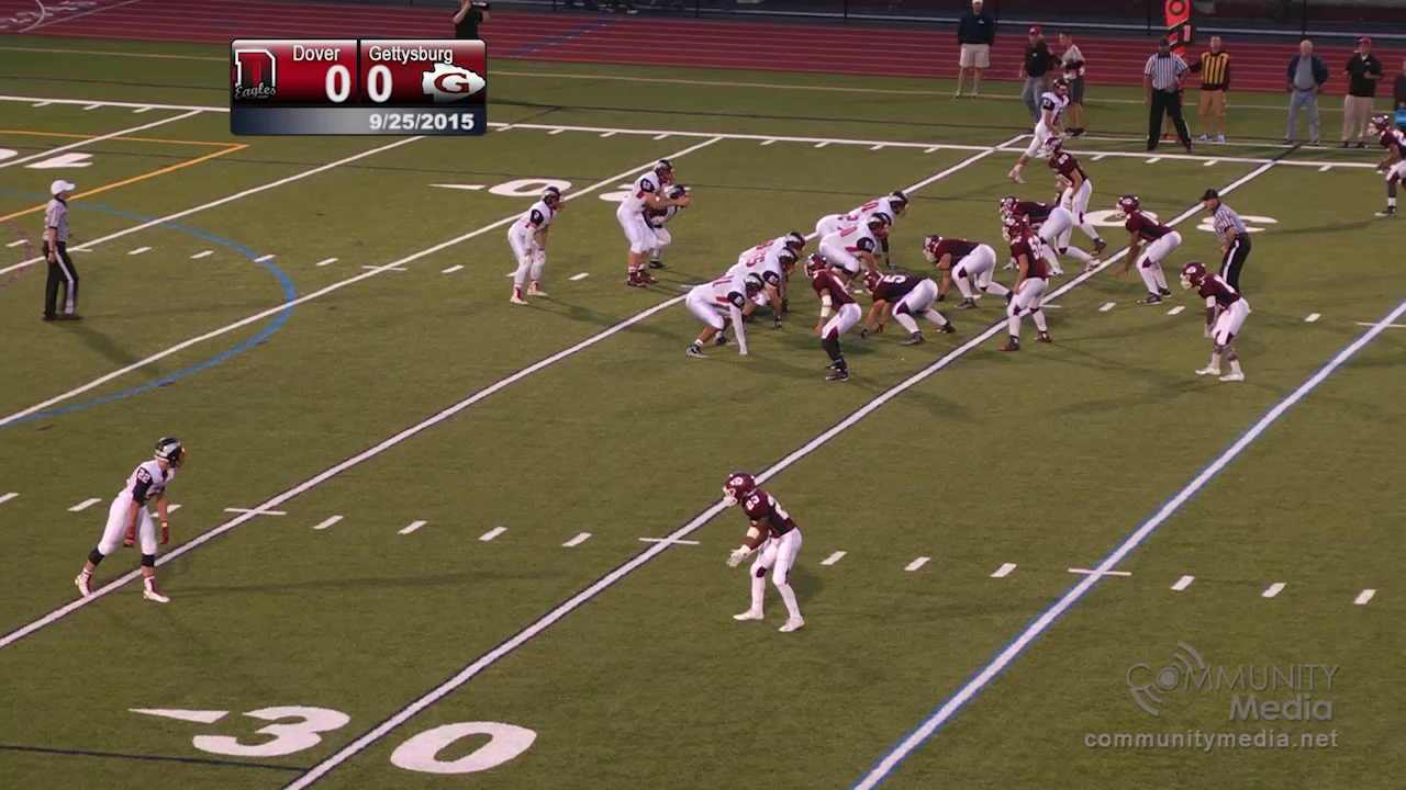 Dover @ Gettysburg  – 9/25/2014