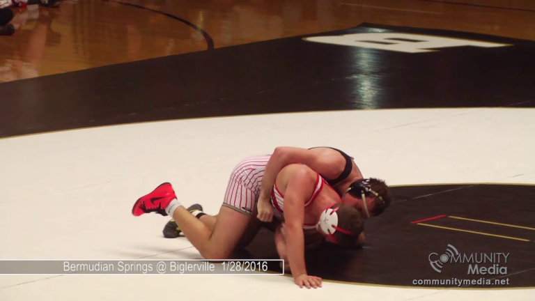 Bermudian Springs @ Biglerville – High School Wrestling – 1/28/2016