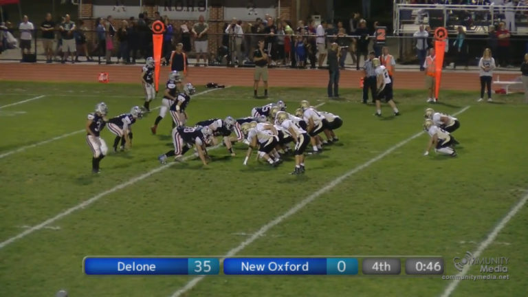 Delone @ New Oxford – High School Football – 9/16/2016