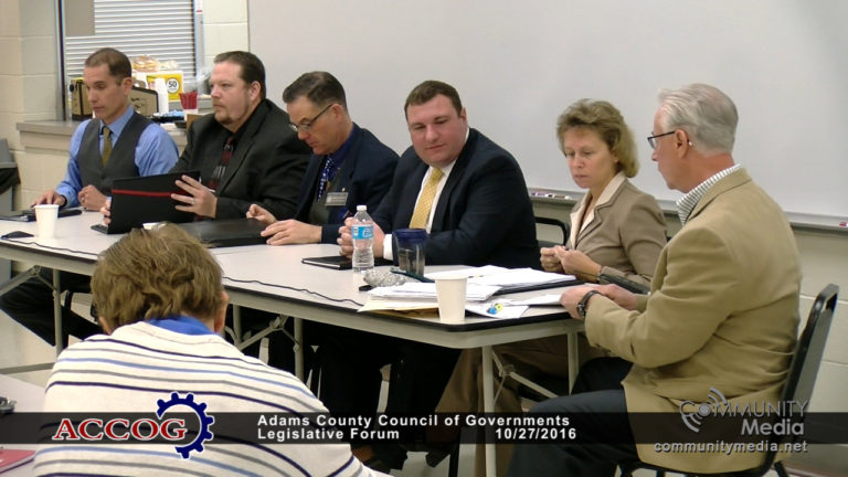 Adams County Council of Governments – Legislative Forum – 10/27/2016