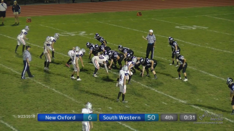 New Oxford @ South Western – High School Football – 9/23/2016