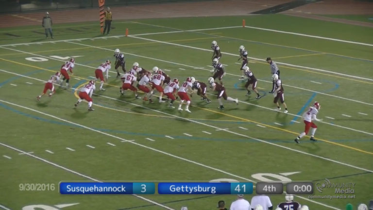 Susquehannock @ Gettysburg – High School Football – 9/30/016
