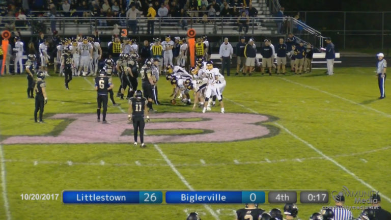 Littlestown @ Biglerville – High School Football – 10/20/2017