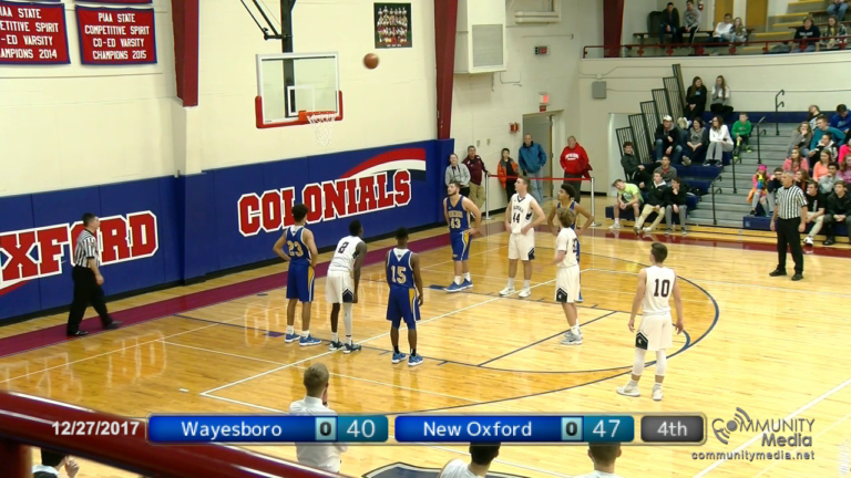 Waynesboro @ New Oxford 12/27/2017