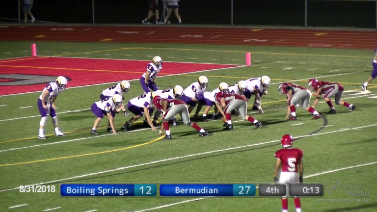 Boiling Springs @ Bermudian Springs – High School Football – 8/31/2018