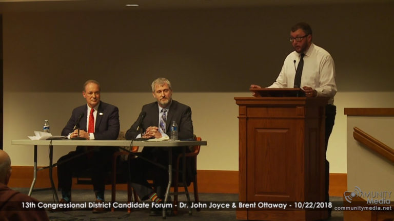 PA District 13 Candidate Forum – 10-22-2018