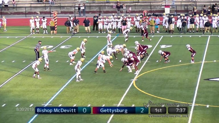 Bishop McDevitt @ Gettysburg – Football – 8/30/2019