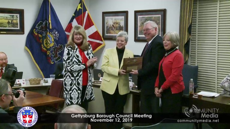 Gettysburg Borough Council – 11/12/2019