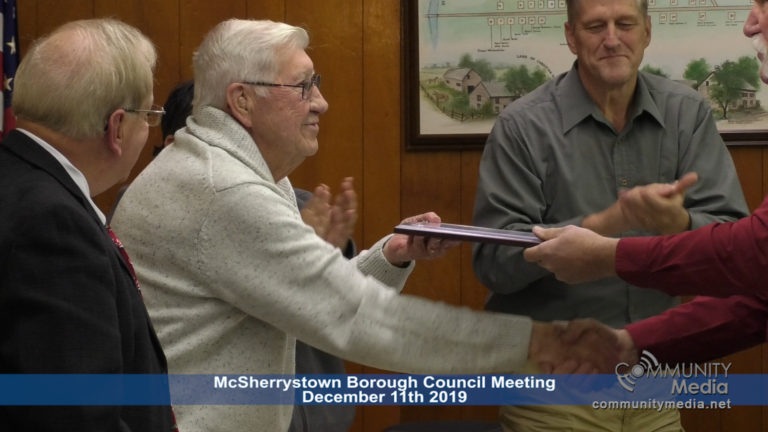 McSherrystown Borough Council Meeting – 11/13/2019