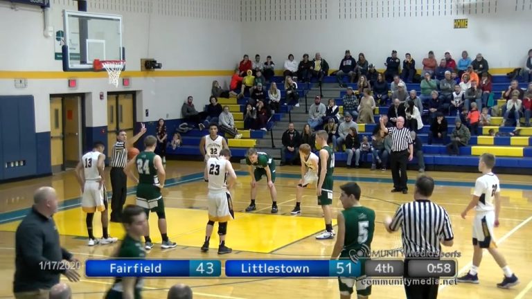 Fairfield @ Littlestown – Boys Basketball 1/17/2020