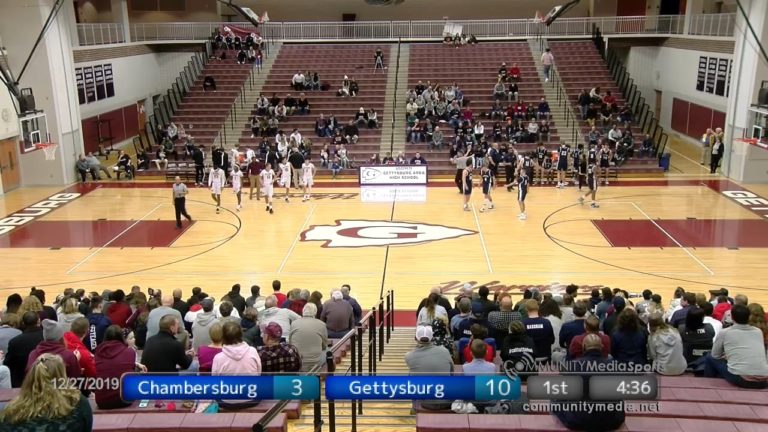Boys Basketball – Chambersburg @ Gettysburg – 12/27/2019