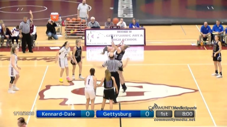 Kennard-Dale @ Gettysburg – Girls Basketball – 1/10/2020