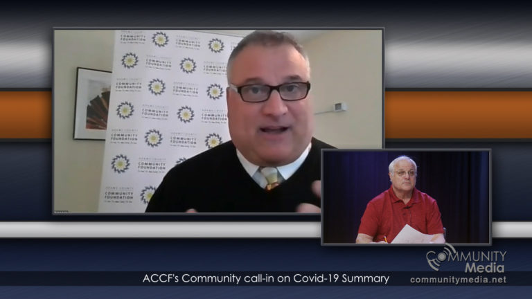 Adams County Community Foundation’s Covid-19 Call-In Summary