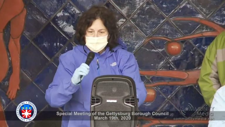 Special Meeting – Gettysburg Borough Council – 3/19/2020