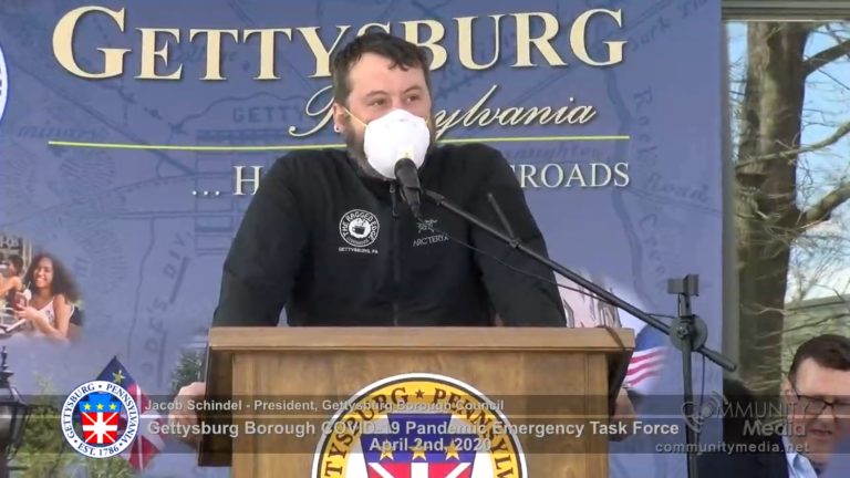 Gettysburg Borough COVID-19 Pandemic Emergency Task Force Press Conference 4/2/2020