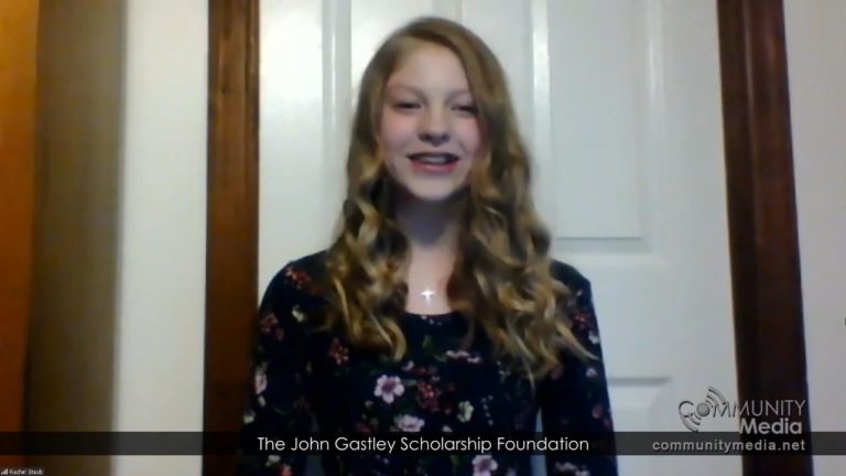 Open House – 2020 John Gastley Scholarship winner