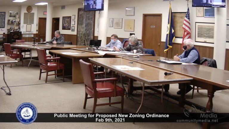 Hanover Borough – Zoning Hearing – 2/9/2021