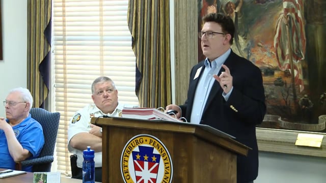 Gettysburg Borough Council Meeting – Workshop – 7/26/2021