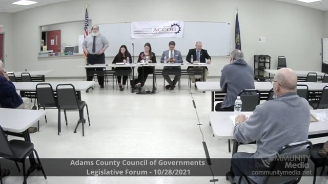 COG – Legislative Forum – 10/28/2021
