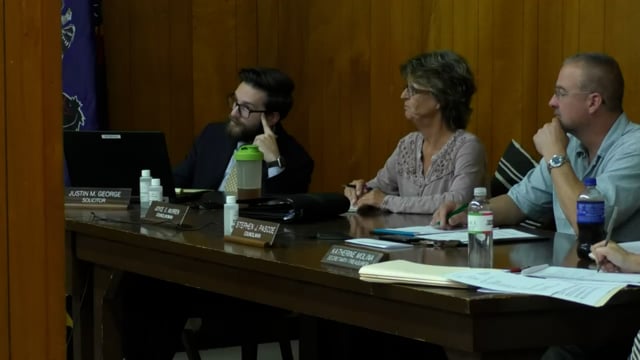 McSherrystown Borough Council – 10/27/2021