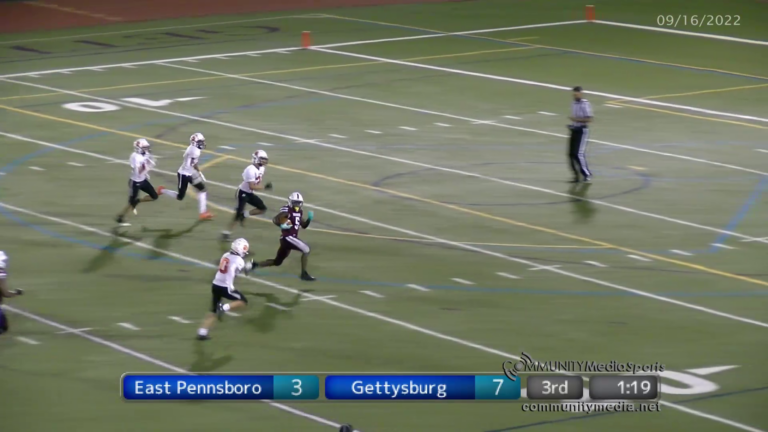 ReView – East Pennsboro @ Gettysburg – Highlights – 9/16/2022