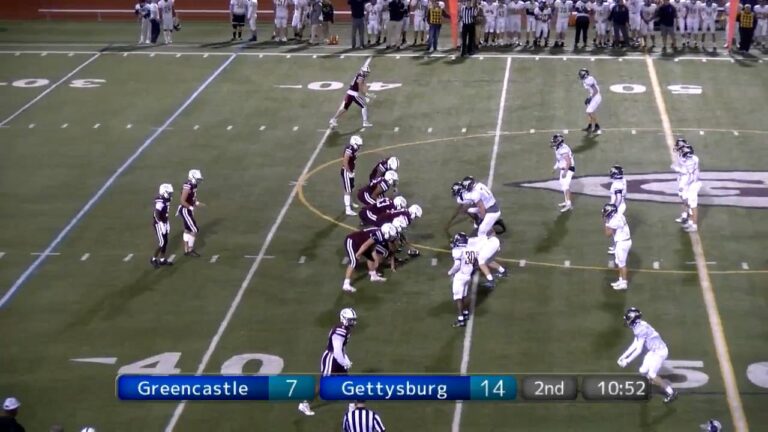 Greencastle @ Gettysburg Football- 10/14/2022