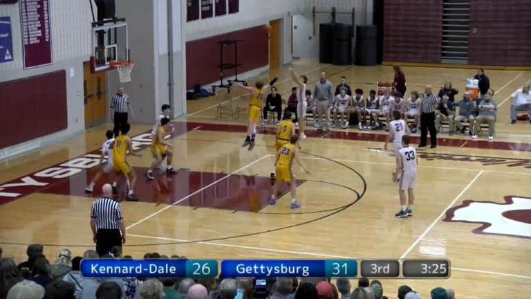 Kennard-Dale @ Gettysburg Boys Basketball – 1/9/2023