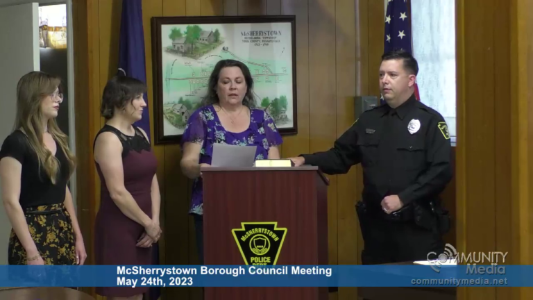 Mcsherrystown Officers Promoted
