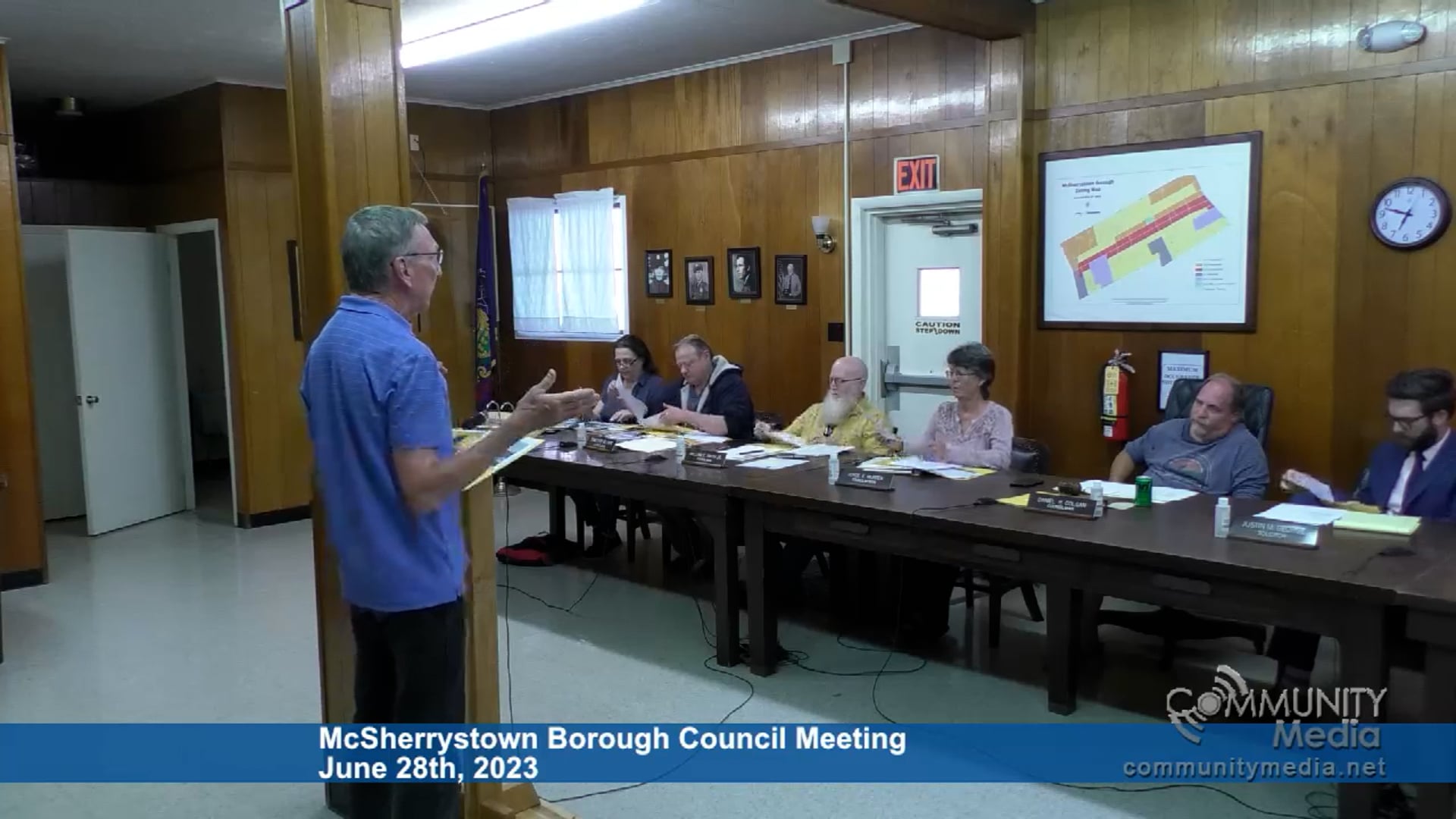 McSherrystown Borough Council Meeting – 6/28/2023