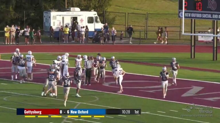 Gettysburg @ New Oxford – High School Football – 9/1/2023