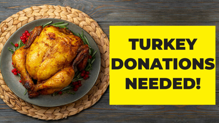 2,600 turkeys needed for families in need!
