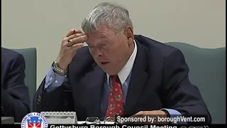 Gettysburg Borough Council Meeting – 12/10/2007