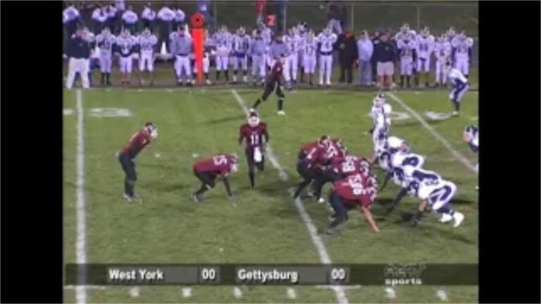 High School Football –  West York @ Gettysburg – 11/16/2007
