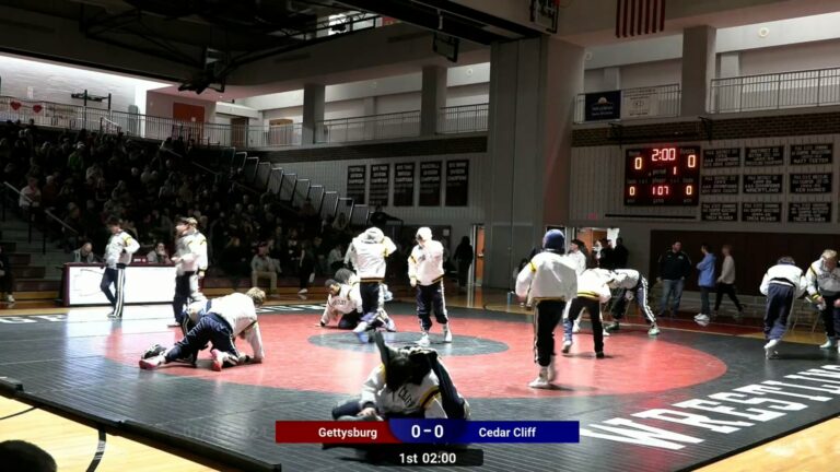 High School Wrestling – Gettysburg vs. Cedar Cliff – 01/10/2024
