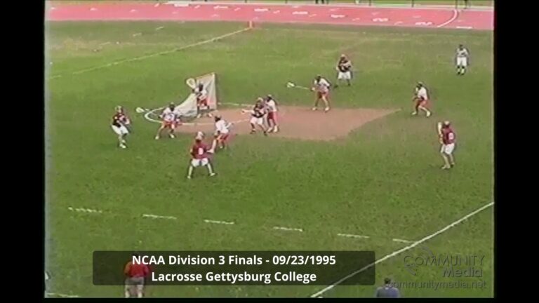 NCAA Division 3 Finals – Lacrosse, Gettysburg College – 09/23/1995