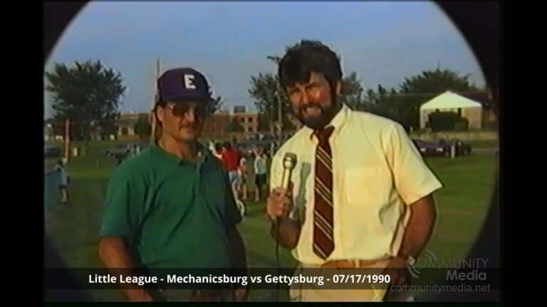 Little League Baseball – Mechanicsburg vs Gettysburg – 07/17/1990