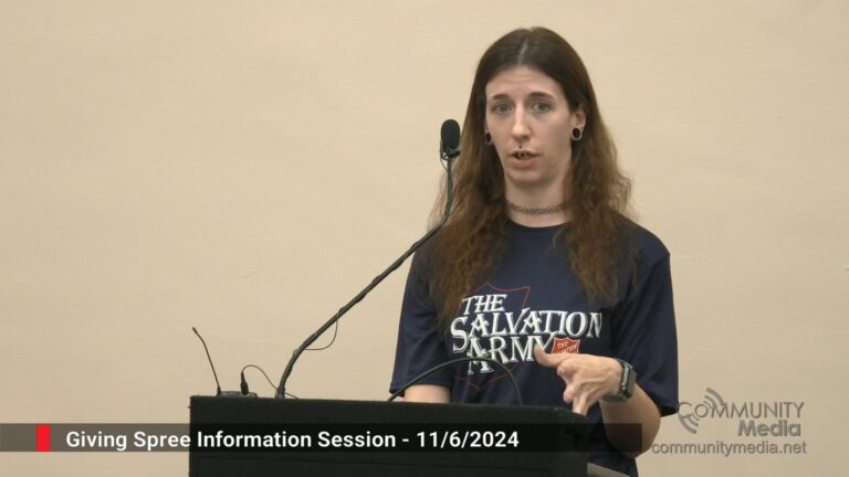 Giving Spree 2024 – Donor Information Session – 11/06/2024