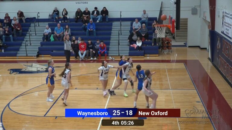 Waynesboro @ New Oxford – 12/04/2024 – High School Girls Basketball