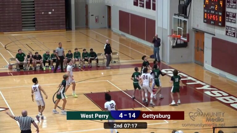 West Perry @ Gettysburg – 12/11/2024 – High School Boys Basketball